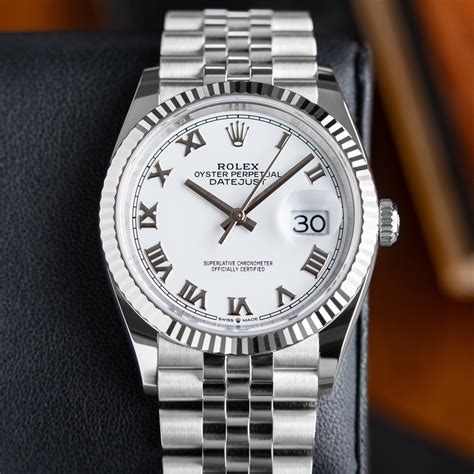 rolex datejust mint 36|rolex datejust 36mm white dial.